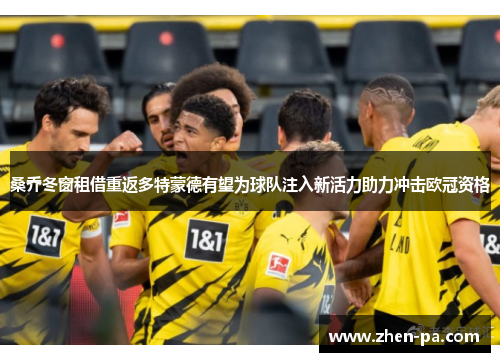 桑乔冬窗租借重返多特蒙德有望为球队注入新活力助力冲击欧冠资格